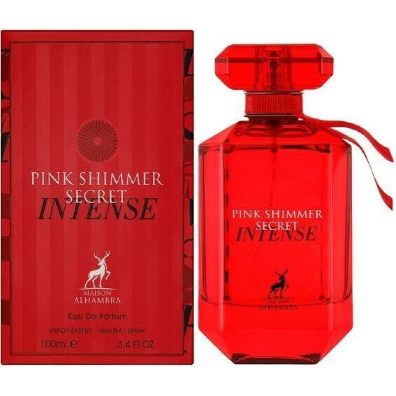 Parfimērijas ūdens Maison Alhambra Pink Shimmer Secret Intense EDP sievietēm, 100 ml