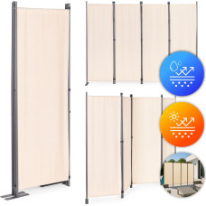 Multigarden Folding 4-Panel Garden and Room Divider 167x216 cm Beige MultiGarden