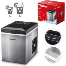 Webber Home Ice Maker Machine for Cubes Crushed Ice 10 kg 165W WEBBER