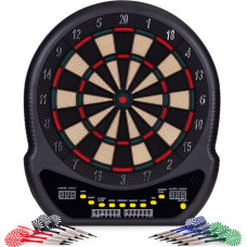 Multistore Electronic Dartboard LCD 48 cm 27 Games Set with 12 Darts