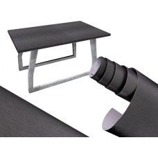 Folijas rullis metālisks matēts grafīts 1,52x30m