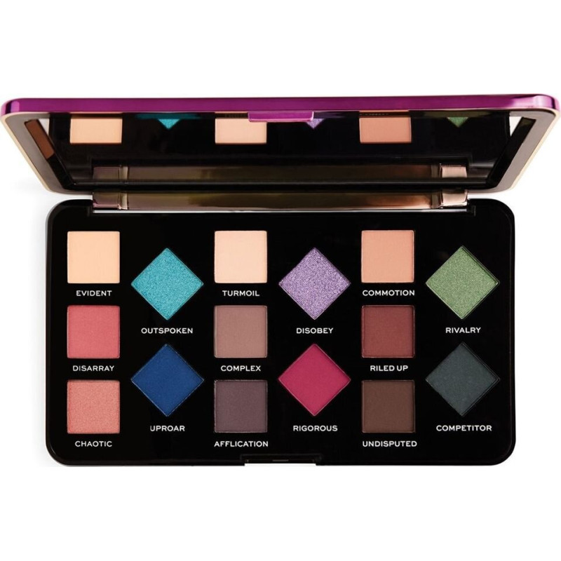 Acu ēnu palete Makeup Revolution I Heart Revolution, 28 g, Parental Advisory