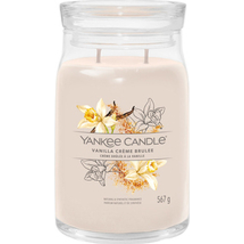 Yankee Candle Vanilla Creme Brulee Signature Candle (vanilla creme brulee)