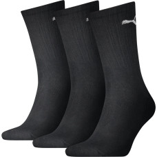 Puma Vīriešu zeķes, 3 pāri Sport Crew 907940*01, melns