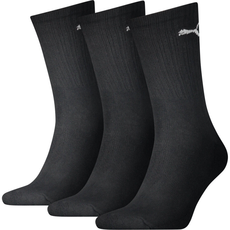 Puma Vīriešu zeķes, 3 pāri Sport Crew 907940*01, melns