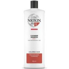 Nioxin System 4 Shampoo Cleanser - Cleansing shampoo for fine colored, significantly thinning hair