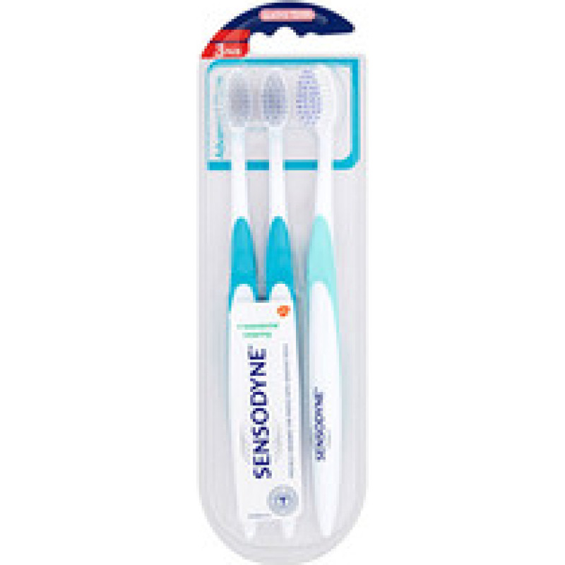 Sensodyne Extra soft Gentle Clean Extra Soft toothbrush 3pcs