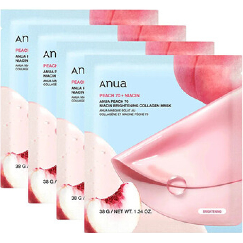 Anua Niacin Brightening Collagen Mask Set - Sada pleťov&yacute;ch masek