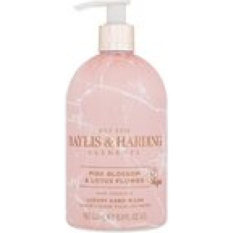 Baylis & Harding Elements Pink Blossom & Lotus Flower ( růžov&eacute; květy a lotus ) - Vyživuj&iacute;c&iacute; tekut&eacute; m&yacute;dlo na ruce