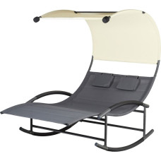 Multigarden Two-Person Rocking Lounger with Canopy + Cushions MultiGarden