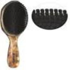 Olivia Garden Barber Palm Wave Brush - Stylov&yacute; dřevěn&yacute; dlaňov&yacute; kart&aacute;č na vousy