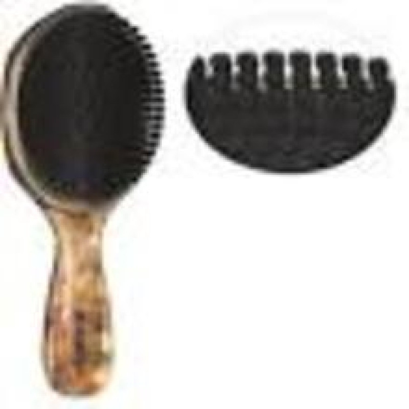 Olivia Garden Barber Palm Wave Brush - Stylov&yacute; dřevěn&yacute; dlaňov&yacute; kart&aacute;č na vousy