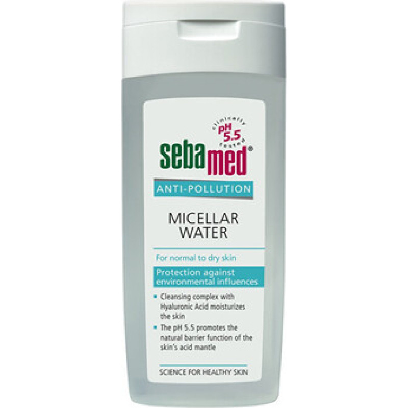 Sebamed Anti-Pollution Micellar Water - Micel&aacute;rn&iacute; voda pro norm&aacute;ln&iacute; až suchou pleť