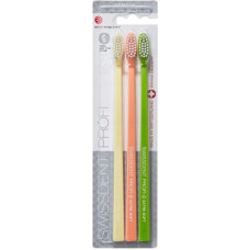 Swissdent Gentle Extra Soft Toothbrush Trio - Zubn&iacute; kart&aacute;čky