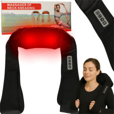 Shiatsu kakla kakla muguras sasilšanas masāžas apkakle