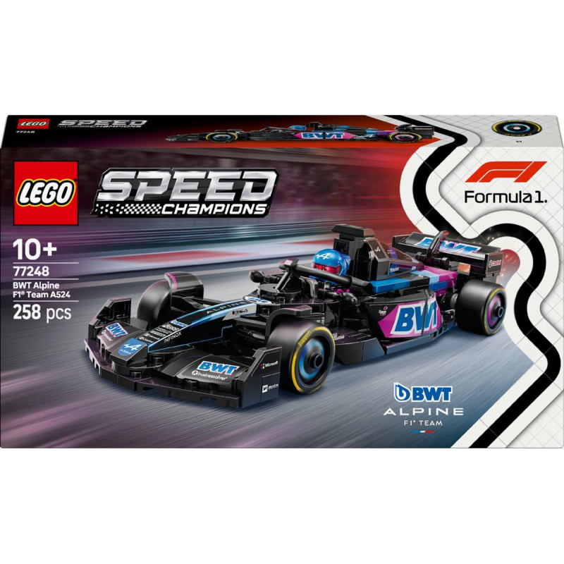 LEGO® Speed Champions Sacīkšu auto BWT Alpine F1® Team A524 77248
