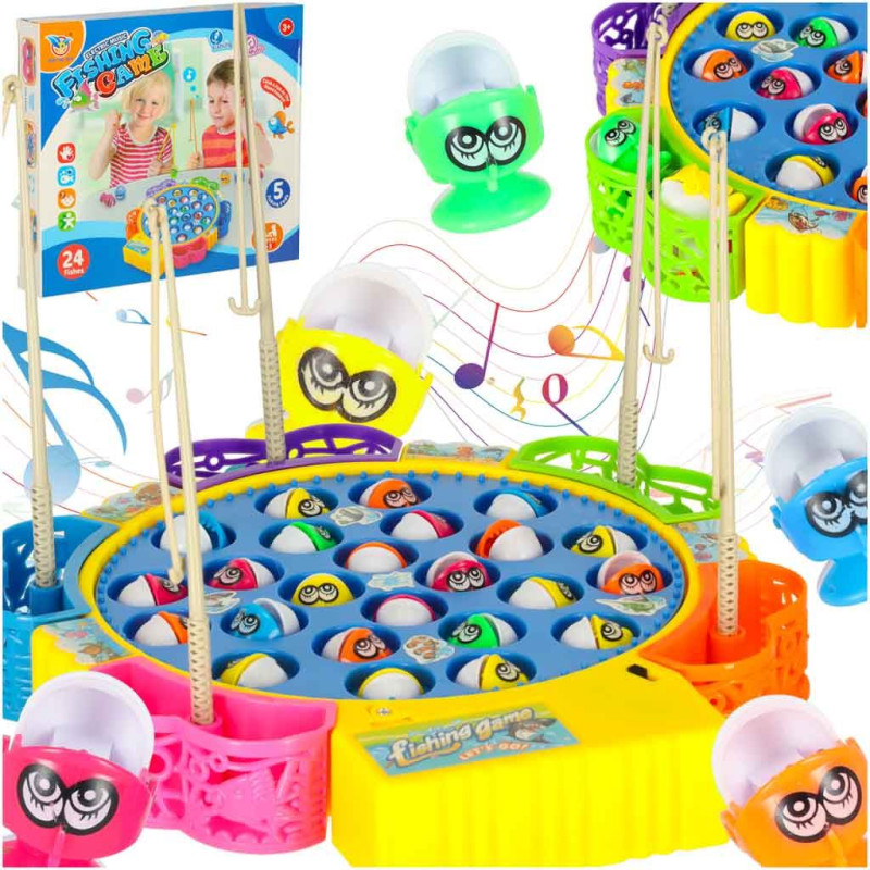 Ģimenes makšķerēšana 24 zivis