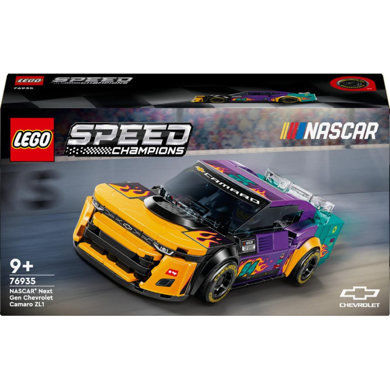 LEGO Speed ​​​​Champions NASCAR nākamās paaudzes Chevrolet Camaro ZL1