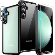 TAURI Samsung Galaxy S23 FE korpuss, ekrāna aizsargi, kameras aizsardzība