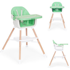 Ecotoys Child feeding chair 2-in-1, green, ECOTOYS