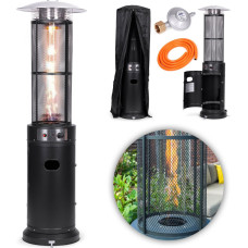 Multigarden Gas patio heater, 11 kW, for terrace, garden, and patio, regulator, hose, cover, MultiGarden