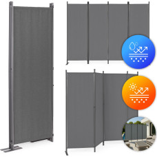 Multigarden Folding 4-Panel Garden and Room Divider 167x216 cm Grey MultiGarden