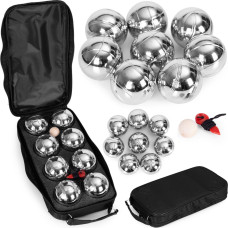 Multistore Boules Game Set Petanque 8 Balls + Case and Accessories