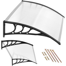 Multigarden Door Canopy 100x80 cm Polycarbonate Roof Cover MultiGarden