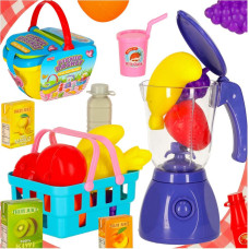 Piknika grozs augļu sulas dzērieni pārtikas produkti uzkodas piknikam