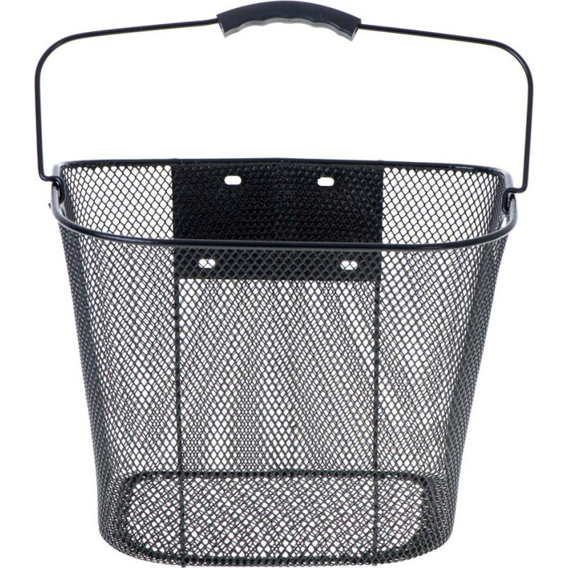 Velosipēda groza priekšējais metāla klikšķa grozs