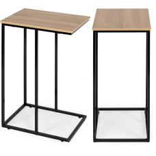 Modernhome Mobile side table for a laptop, metal frame ModernHome