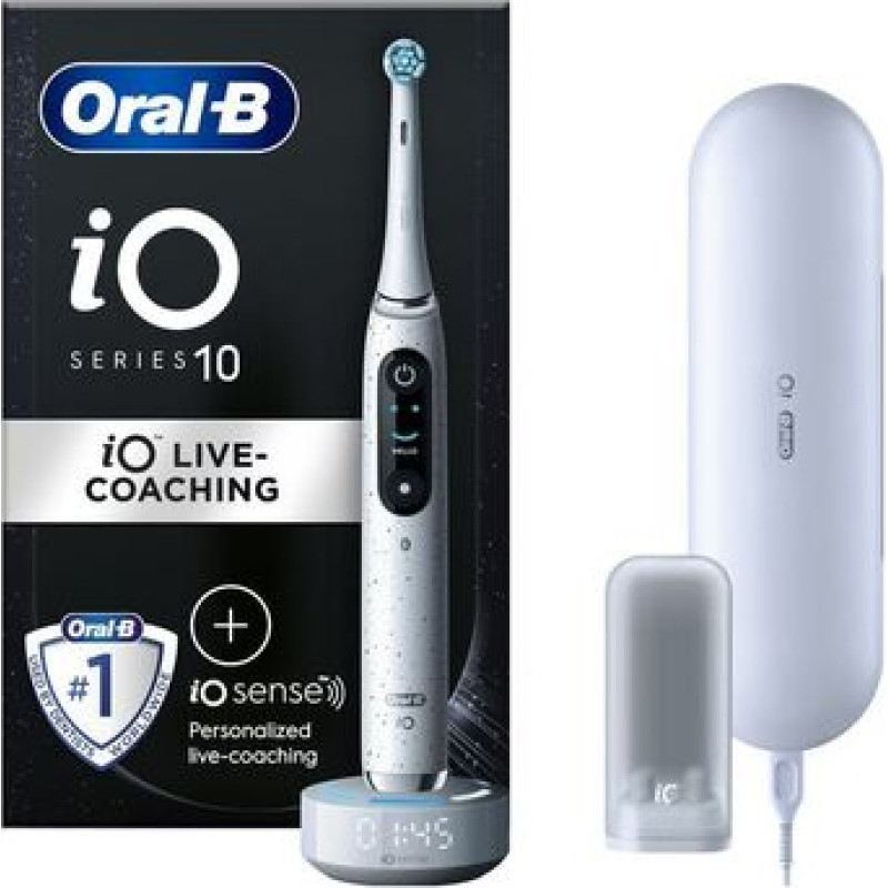 Oral B iO Series 10 ( Stardust White ) - Elektrick&yacute; zubn&iacute; kart&aacute;ček