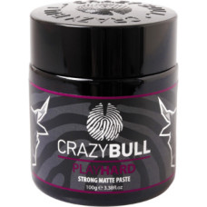 Crazybull Play Hard Strong Matte Paste - Stylingov&aacute; pasta na vlasy se silnou fixac&iacute;