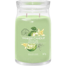 Yankee Candle Vanilla Lime Signature Candle ( vanilla with lime )