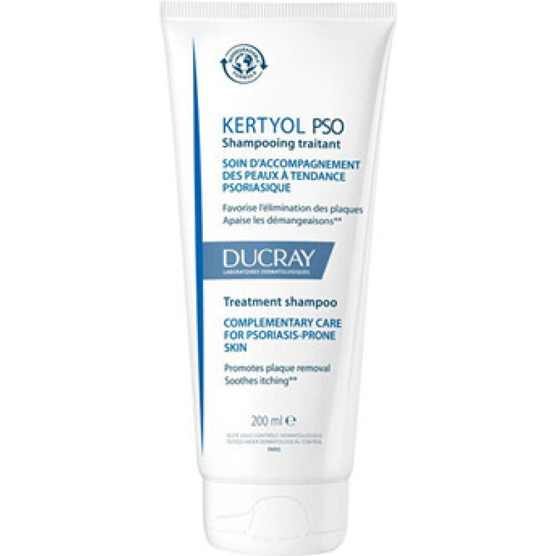 Ducray Kertyol PSO Treatment Shampoo - &Scaron;ampon pro pokožku se sklonem k lup&eacute;nce