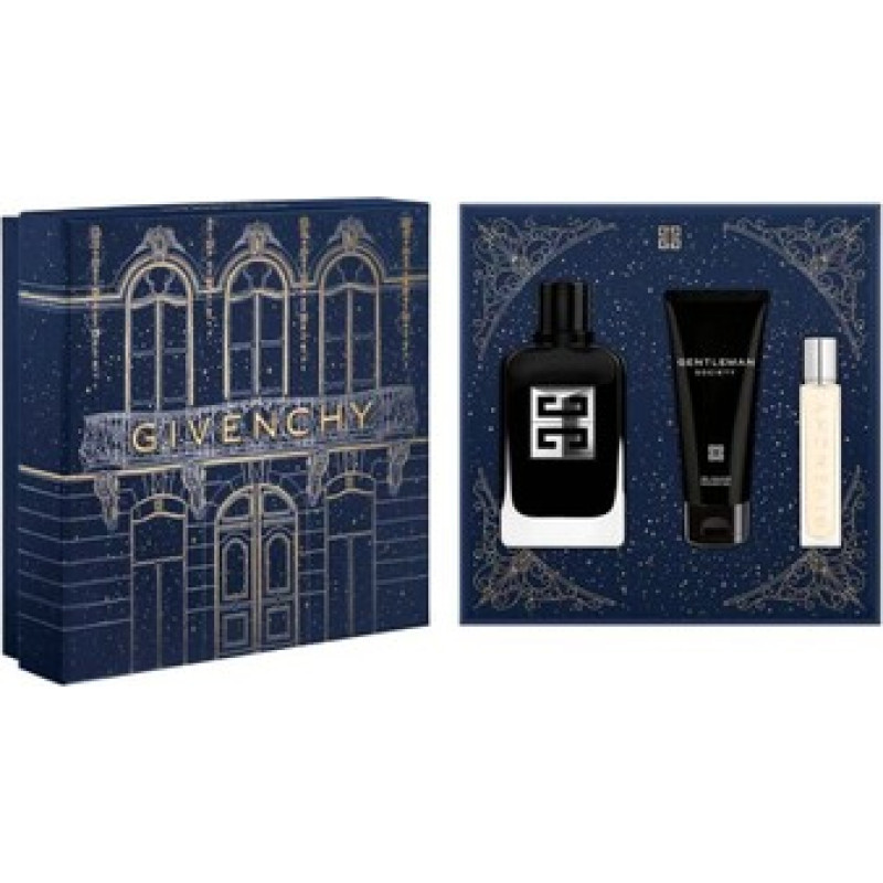 Givenchy Gentleman Society D&aacute;rkov&aacute; sada EDP 100 ml, sprchov&yacute; gel 75 ml a miniaturka EDP 12,5 ml