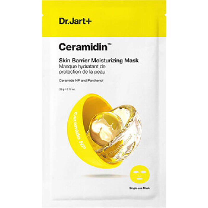 Dr. Jart+ Ceramidin Skin Barrier Moisturizing Mask ( 1 ks ) - Hydratačn&iacute; a posiluj&iacute;c&iacute; pleťov&aacute; maska