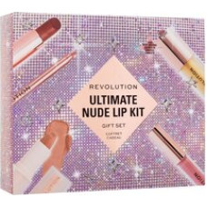 Makeup Revolution Ultimate Nude Lip Kit - D&aacute;rkov&aacute; sada