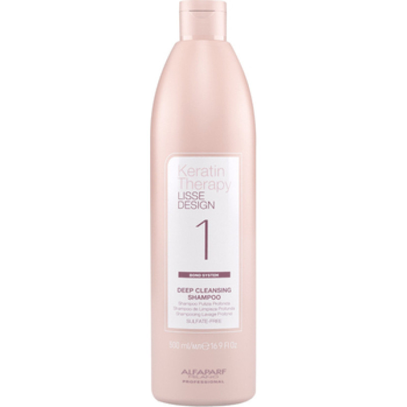 Alfaparf Milano Lisse Design Keratin Therapy Deep Cleansing Shampoo