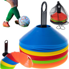 Futbola treniņu sēņu konusi 50 gab.
