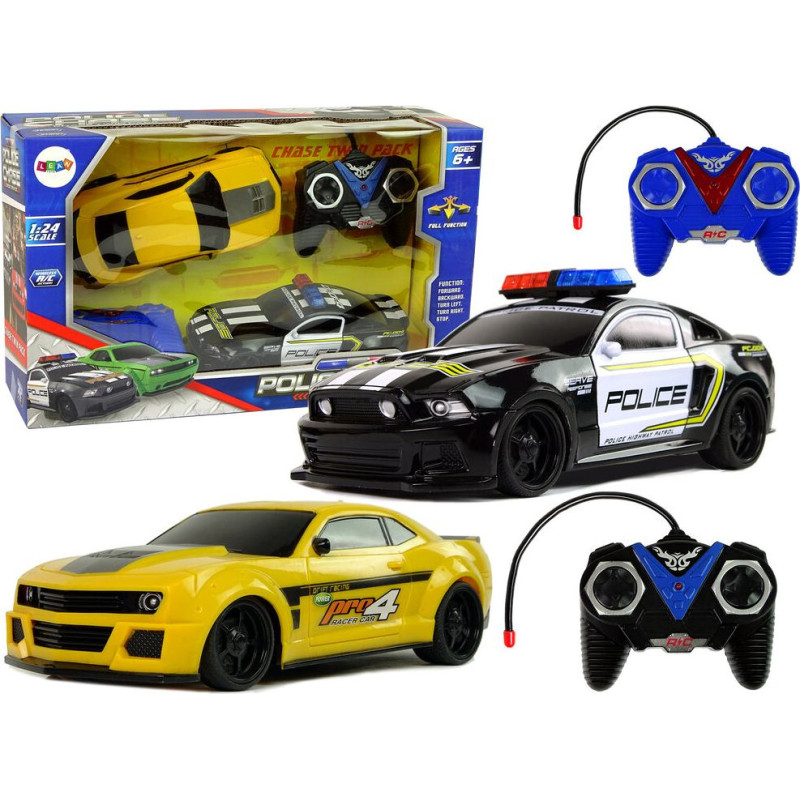 RC mašīnu komplekts, policija un Chevrolet