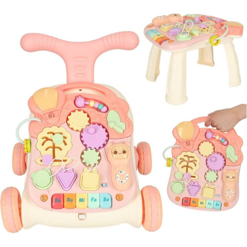 Bērnu ratu interaktīvais mācību galds 3in1