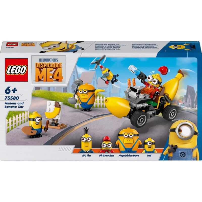 LEGO Minions Minioni un banānu mašīna
