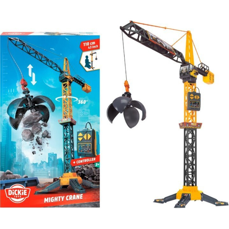 Spēcīgā krāna grue ar tālvadības pulti 110 cm + tālvadības pults