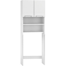 Modernhome Bathroom Cabinet over Washing Machine White ModernHome