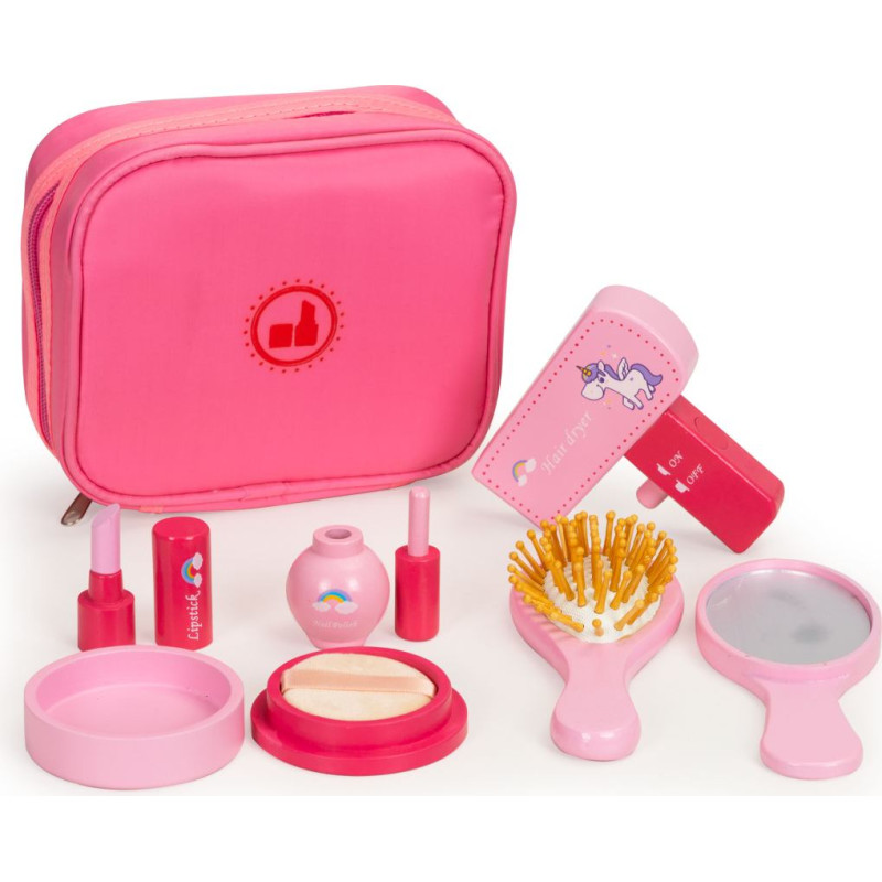 Ecotoys Beauty set cosmetic bag 6 accessories beauty