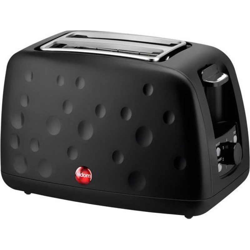 Eldom TO245 DOTTY Eldom toaster black BUBBLES series