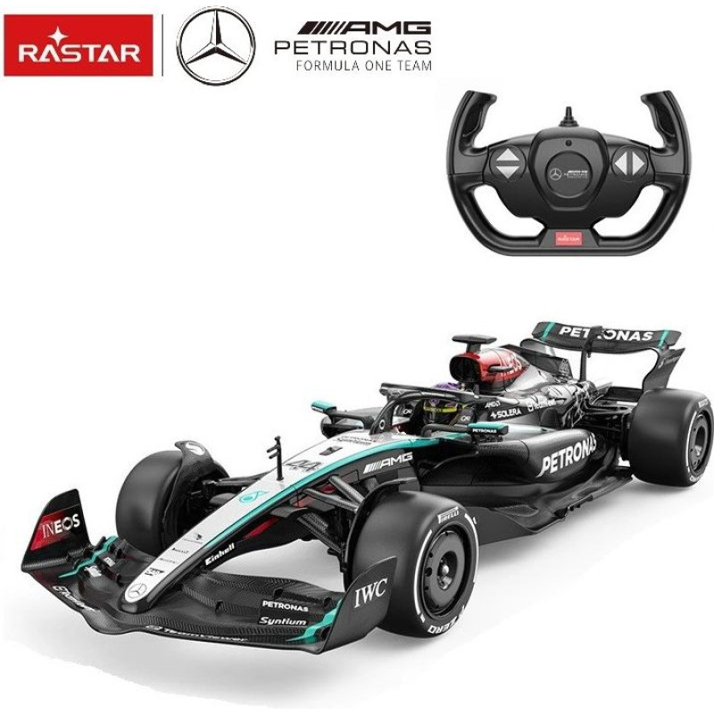 Rastar Remote Controlled Car Mercedes AMG F1 W15 E R/C Scale 1:12 Rastar 10250