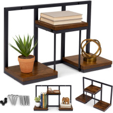 Modernhome Wall Plant Stand Hanging Shelf for Flowers Decorations 3 Levels Loft ModernHome