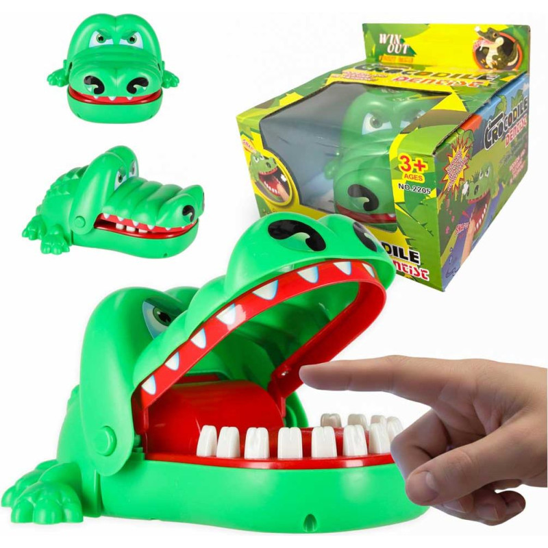 Krokodils pie zobārsta arkādes spēle